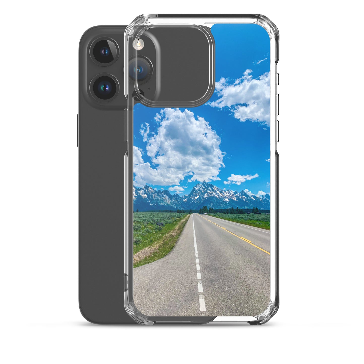 Road to Grand Tetons National Park (iPhone Case)