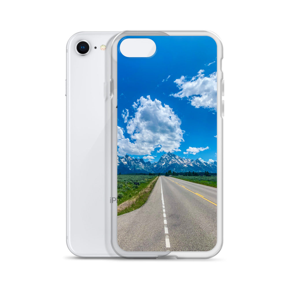 Road to Grand Tetons National Park (iPhone Case)