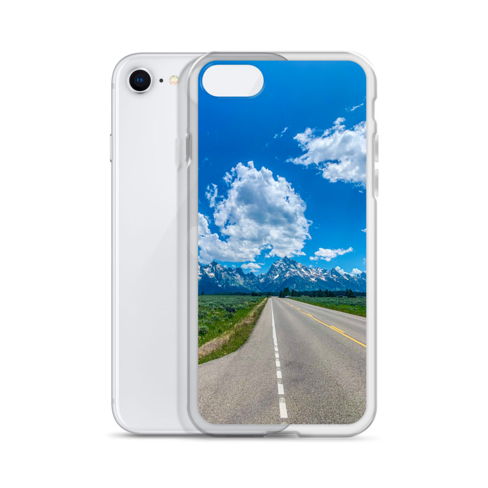 Road to Grand Tetons National Park (iPhone Case)
