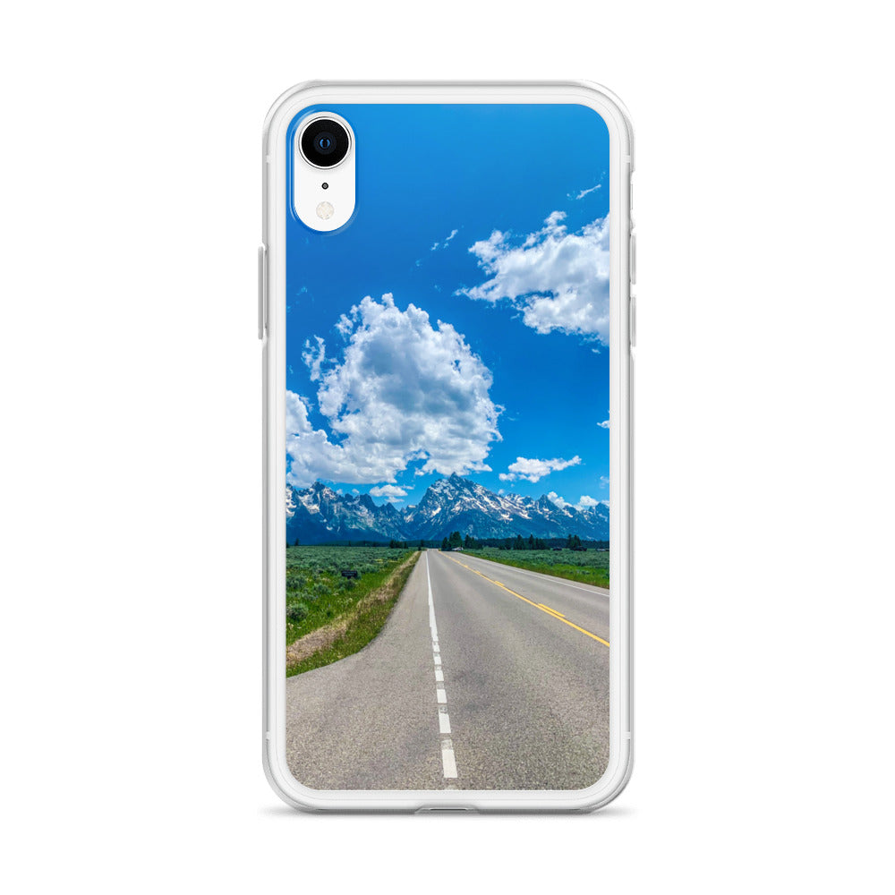 Road to Grand Tetons National Park (iPhone Case)