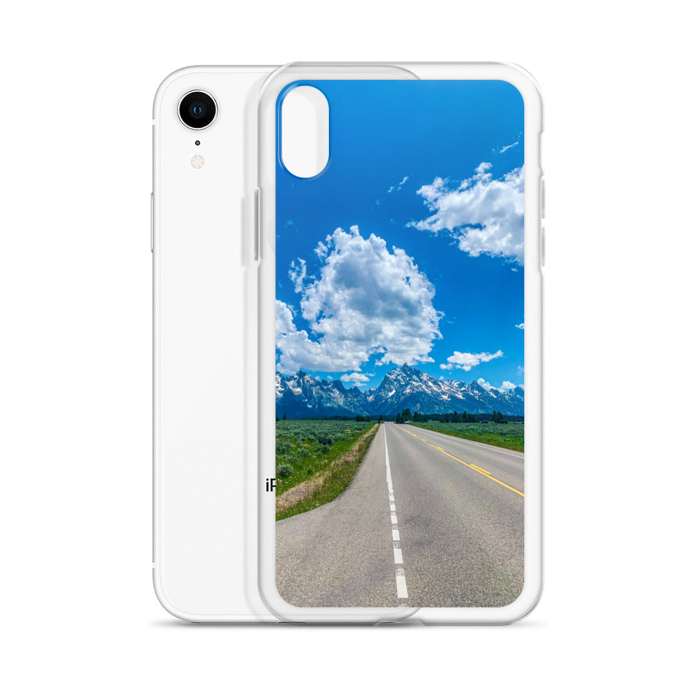 Road to Grand Tetons National Park (iPhone Case)