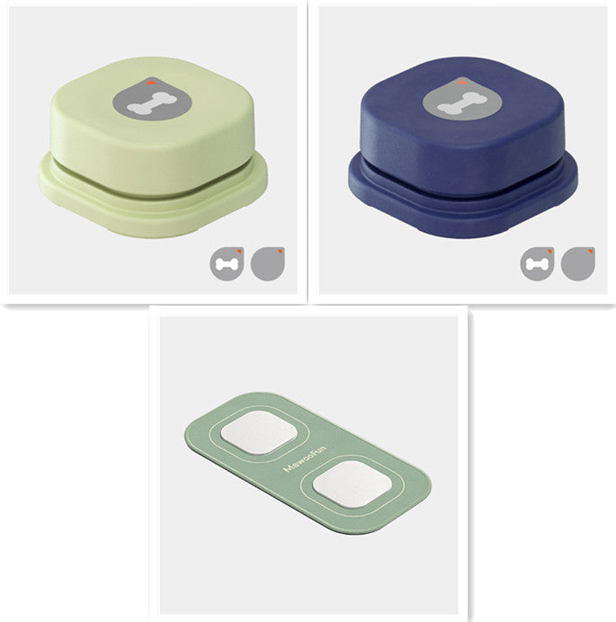 Recordable, Easy-to-Use Talking Toy for Dogs and Cats, Interactive Pet Communication Buttons in 4 Colors