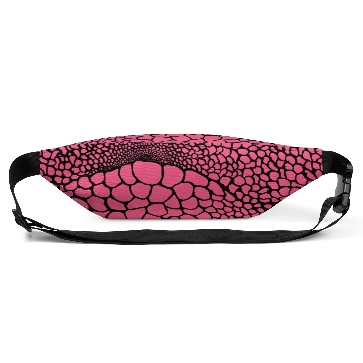 Wild Fanny Pack (Brink Pink) | Colorful Organic Print | Festival Bum Bag | Belt Bag | Waist Pack | - Comfortable Culture - Fanny Packs - Comfortable Culture