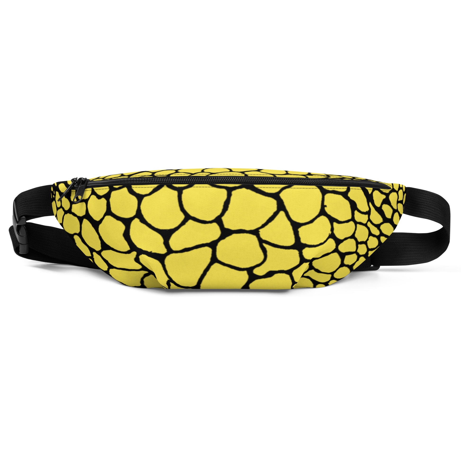 Wild Fanny Pack (Paris Daisy Yellow) | Colorful Organic Print | Festival Bum Bag | Belt Bag | Waist Pack | - Comfortable Culture - Fanny Packs - Comfortable Culture