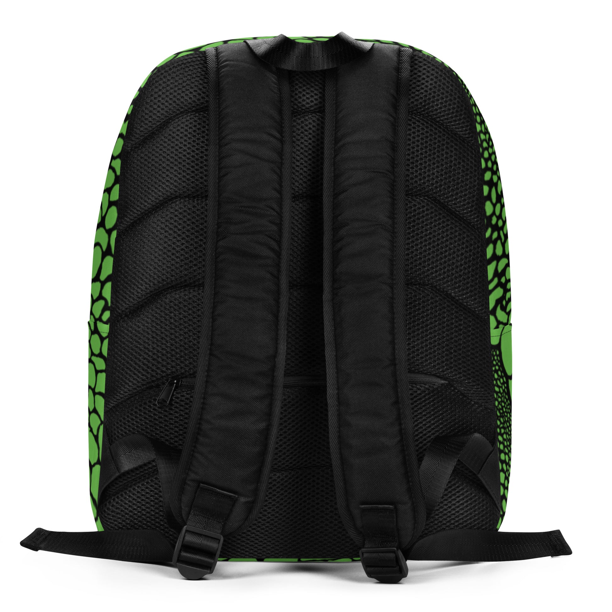 Wild Green Organic Print Backpack | Modern & Minimalist Water-Resistant Laptop Backpack with Hidden Pocket | - Comfortable Culture - Backpacks - Comfortable Culture