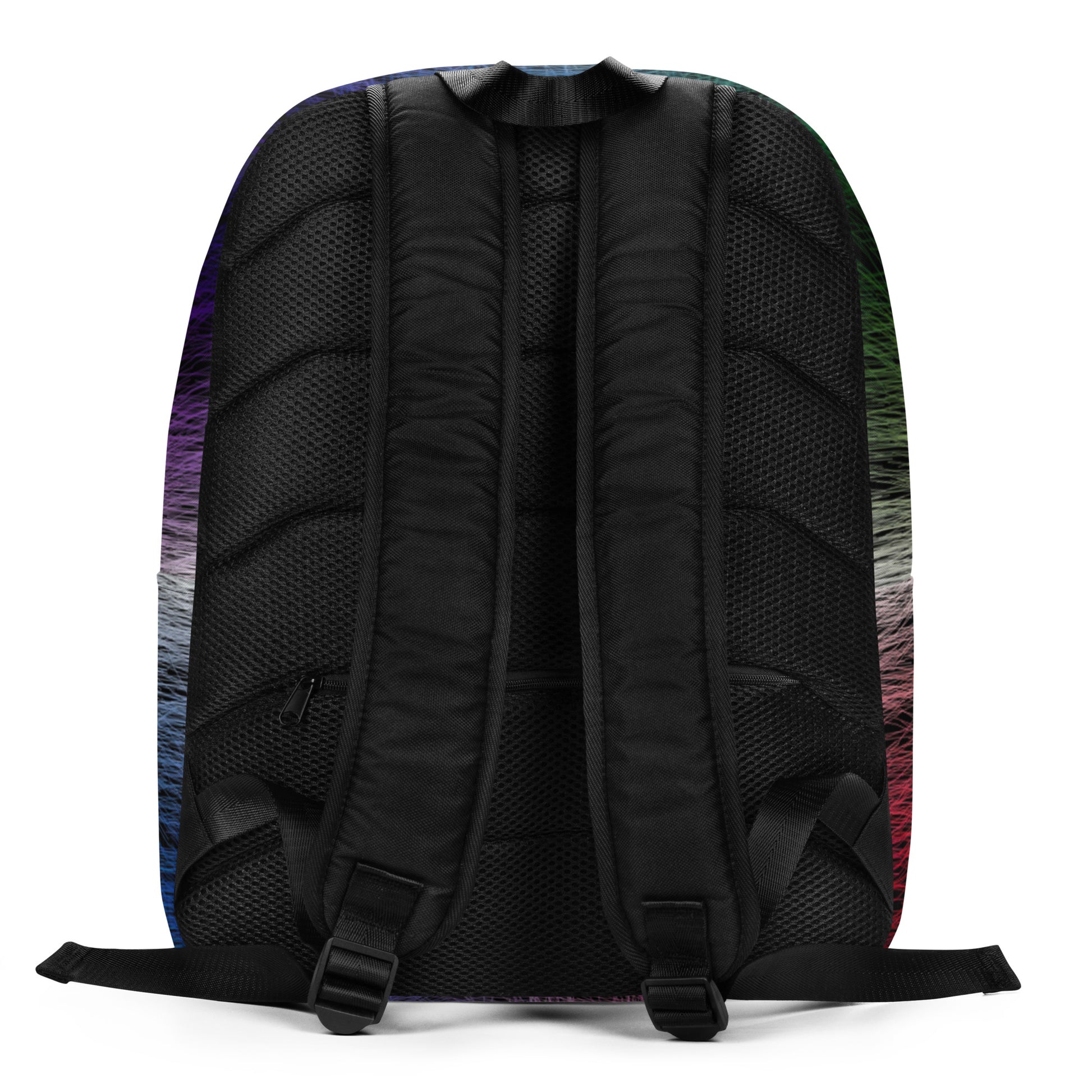 Wild Rainbow Minimalist Backpack | Modern & Minimalist Water-Resistant Laptop Backpack with Hidden Pocket | - Comfortable Culture - Backpacks - Comfortable Culture