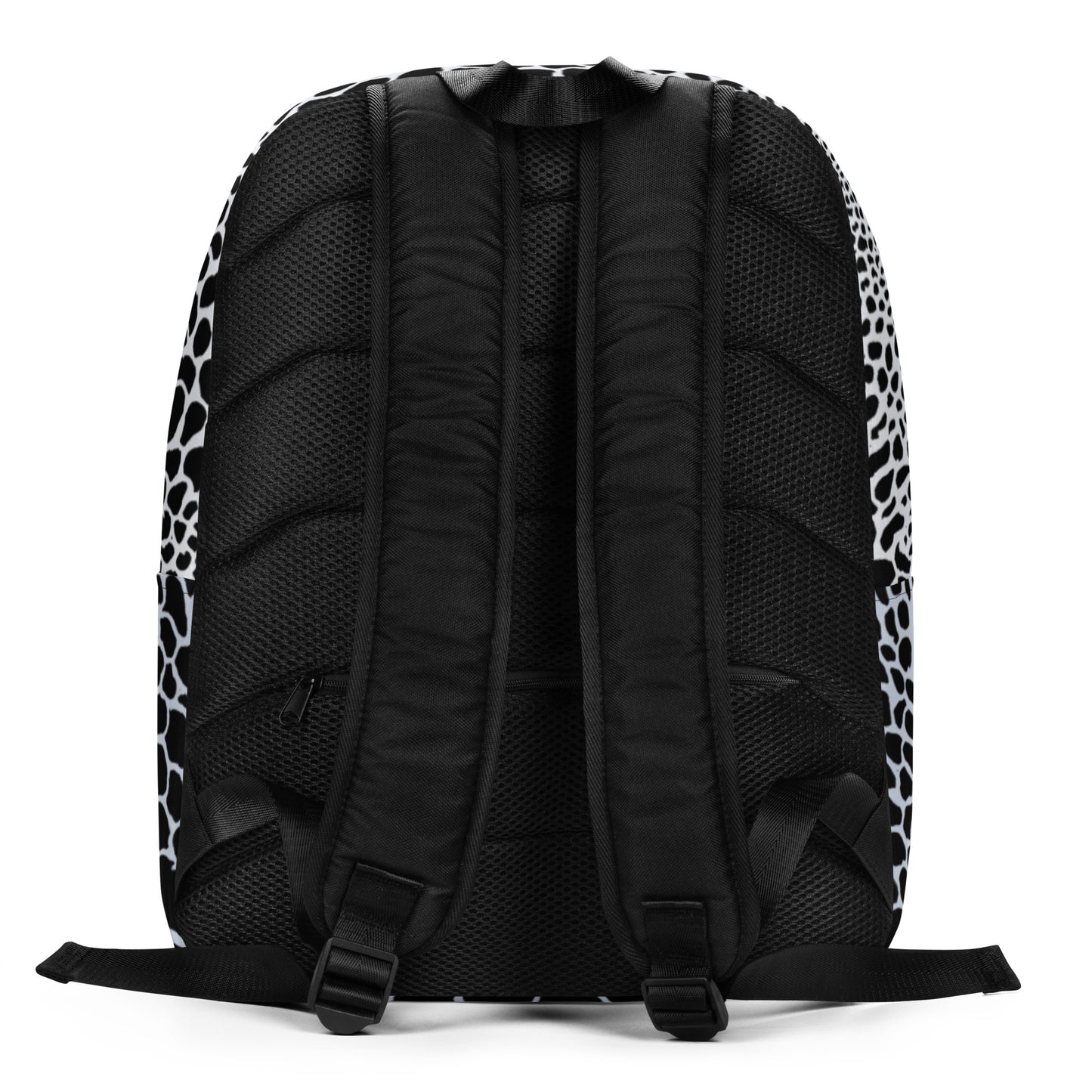 Wild Black and White Organic Print Backpack | Modern & Minimalist Water-Resistant Laptop Backpack with Hidden Pocket | - Comfortable Culture - Backpacks - Comfortable Culture