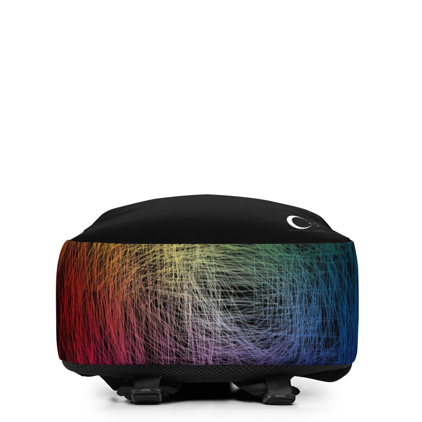 Wild Rainbow Minimalist Backpack | Modern & Minimalist Water-Resistant Laptop Backpack with Hidden Pocket | - Comfortable Culture - Backpacks - Comfortable Culture