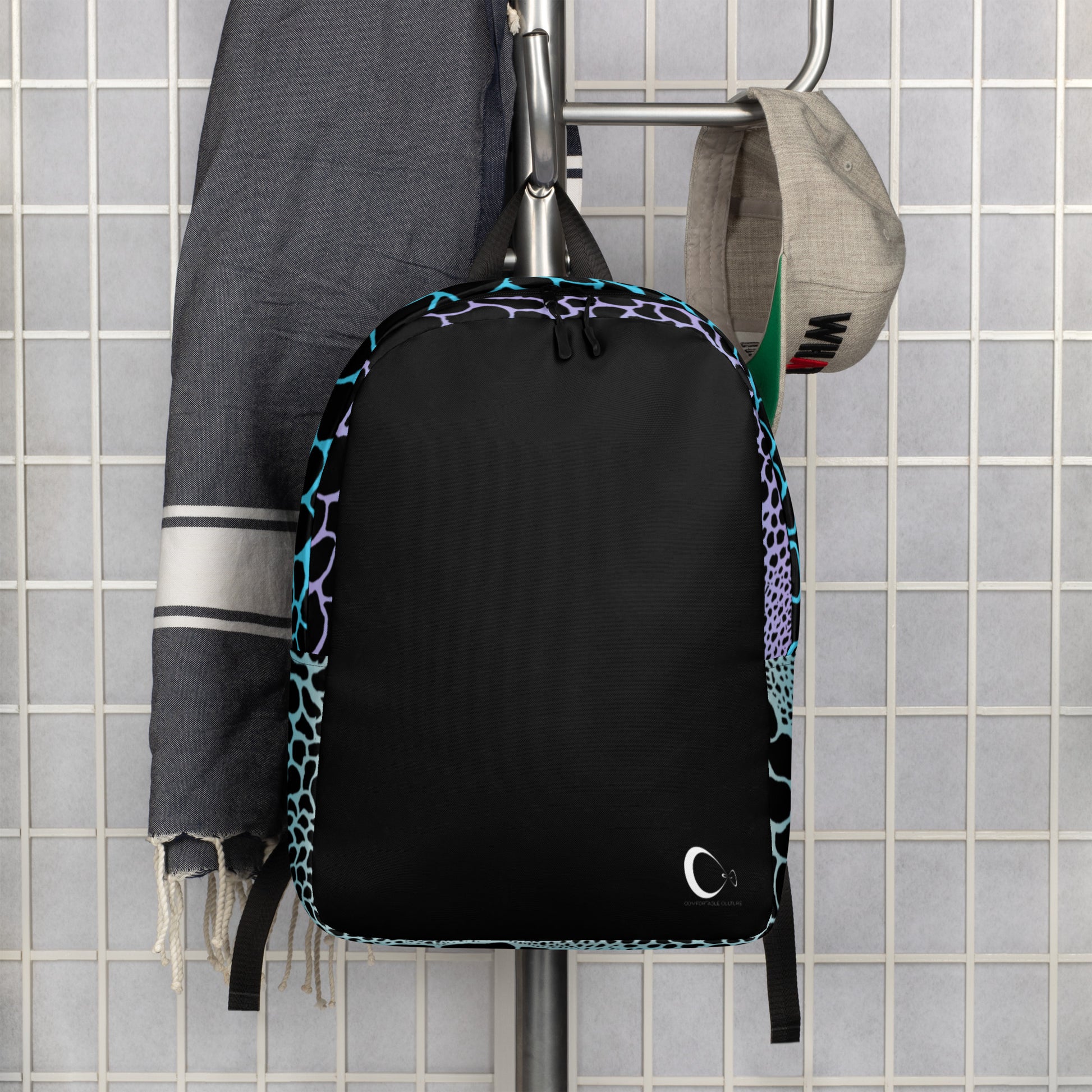 Wild Pastels Backpack | Modern & Minimalist Water-Resistant Laptop Backpack with Hidden Pocket | - Comfortable Culture - Backpacks - Comfortable Culture