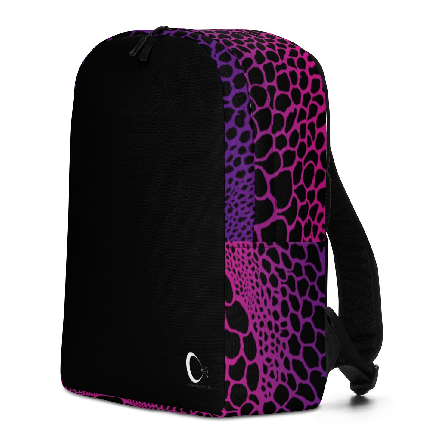 Wild Pinks n Purples Backpack | Modern & Minimalist Water-Resistant Laptop Backpack with Hidden Pocket | - Comfortable Culture - Backpacks - Comfortable Culture