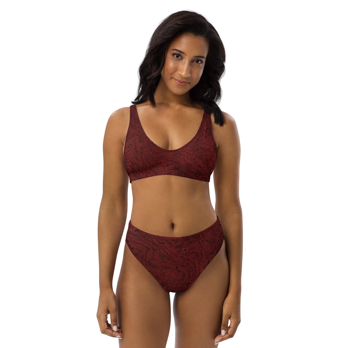 Fractal Bikini (Blood Red)