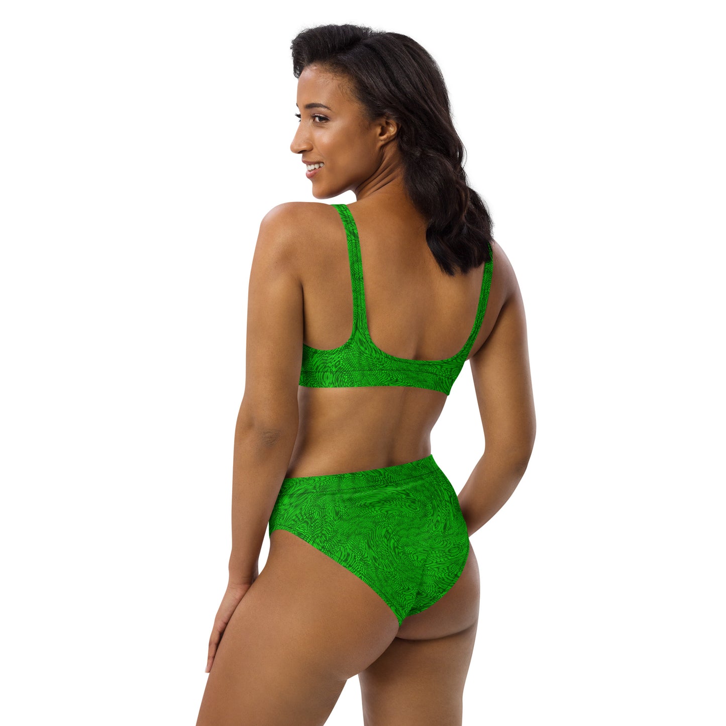 Fractal Bikini (Lime Green)