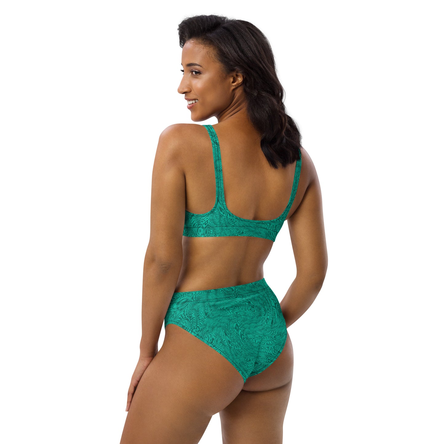 Fractal Bikini (Teal)