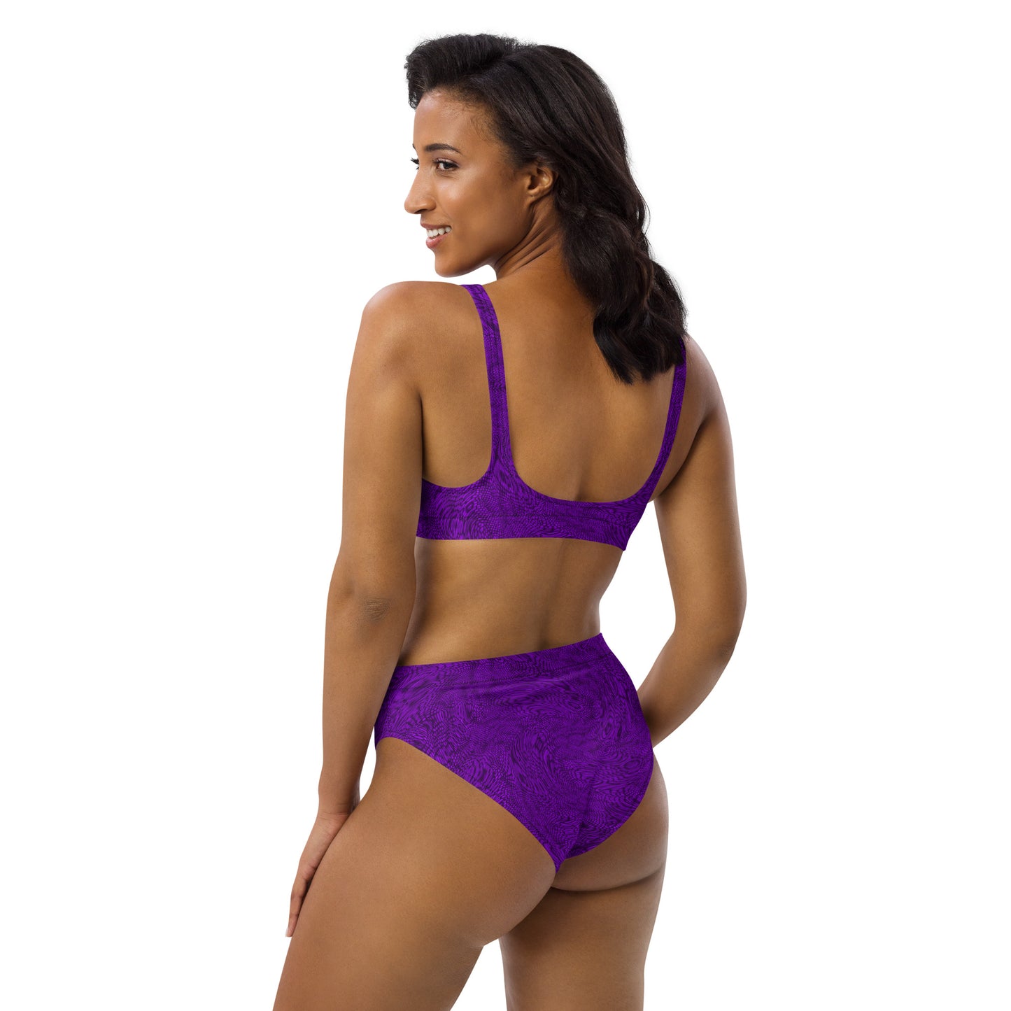 Fractal Bikini (Deep Purple)