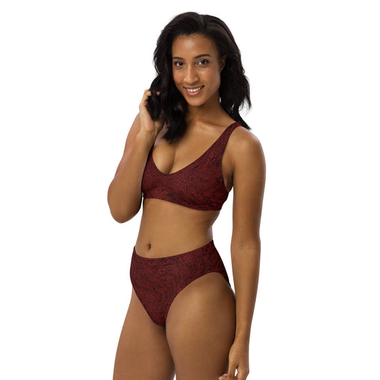 Fractal Bikini (Blood Red)