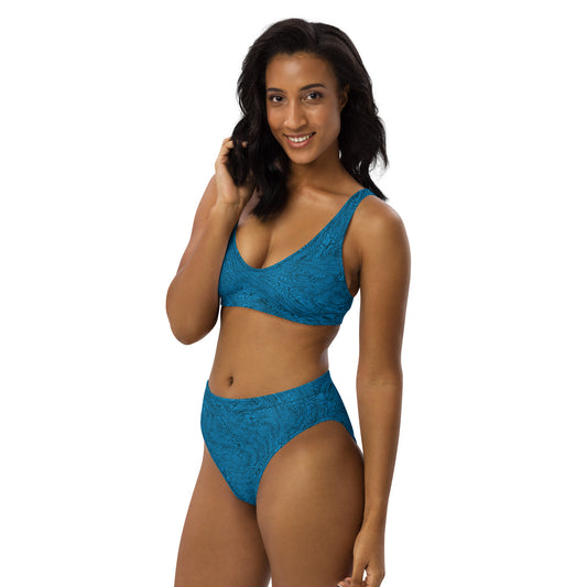 Fractal Bikini (Sky Blue)