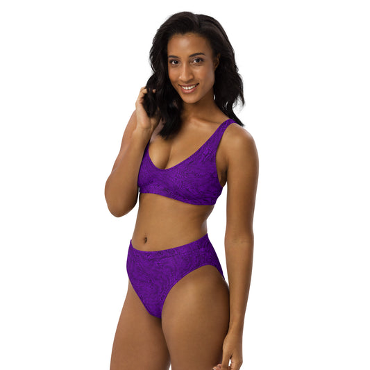 Fractal Bikini (Deep Purple)