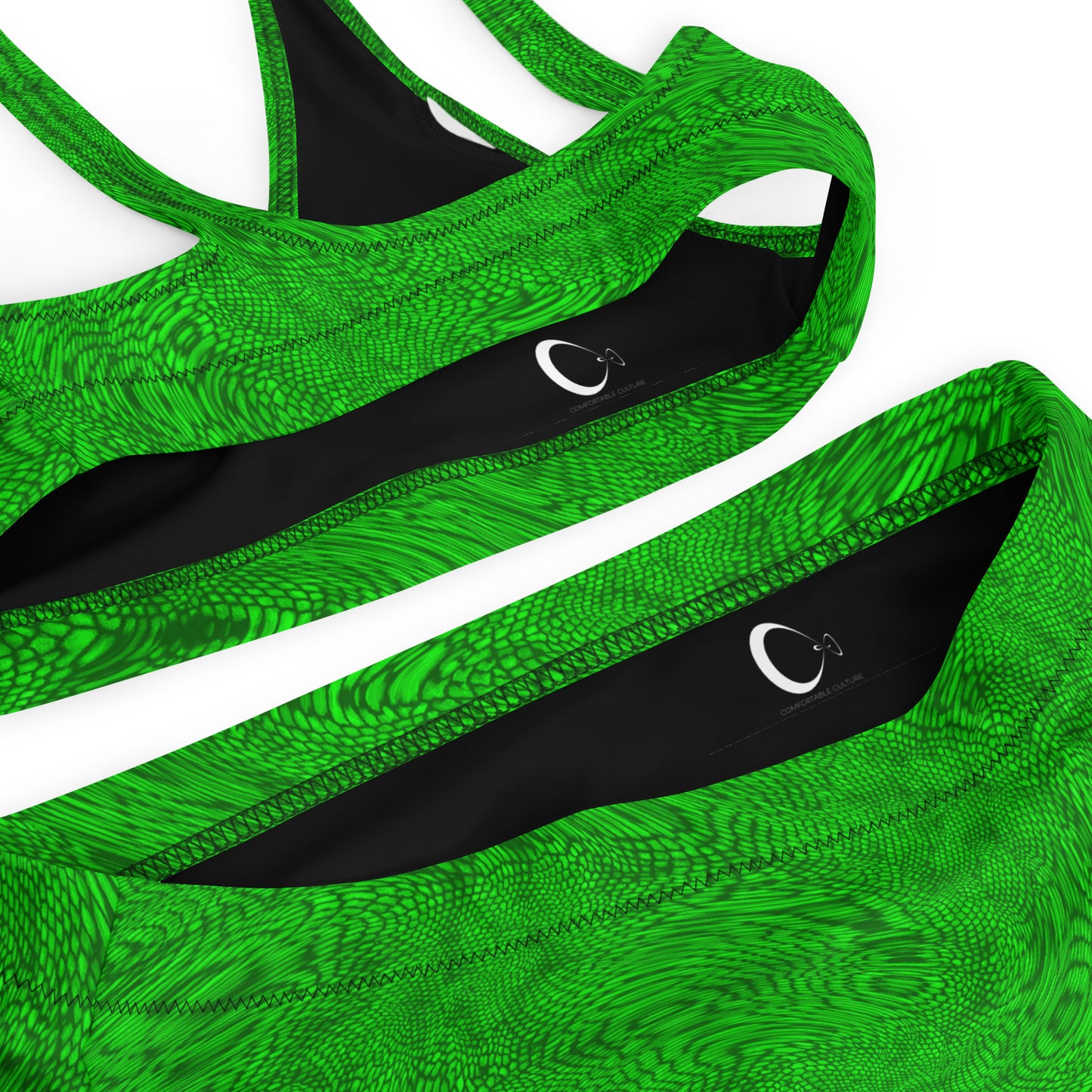 Fractal Bikini (Lime Green)