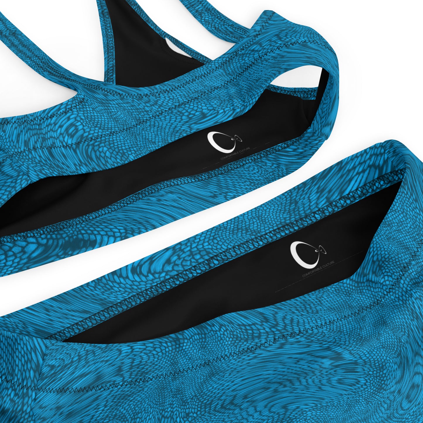Fractal Bikini (Sky Blue)