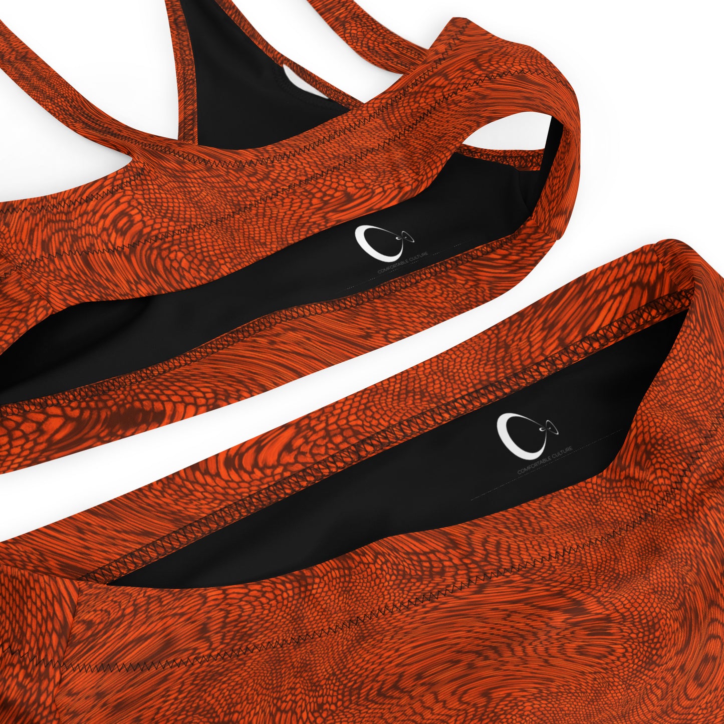 Fractal Bikini (Orange)