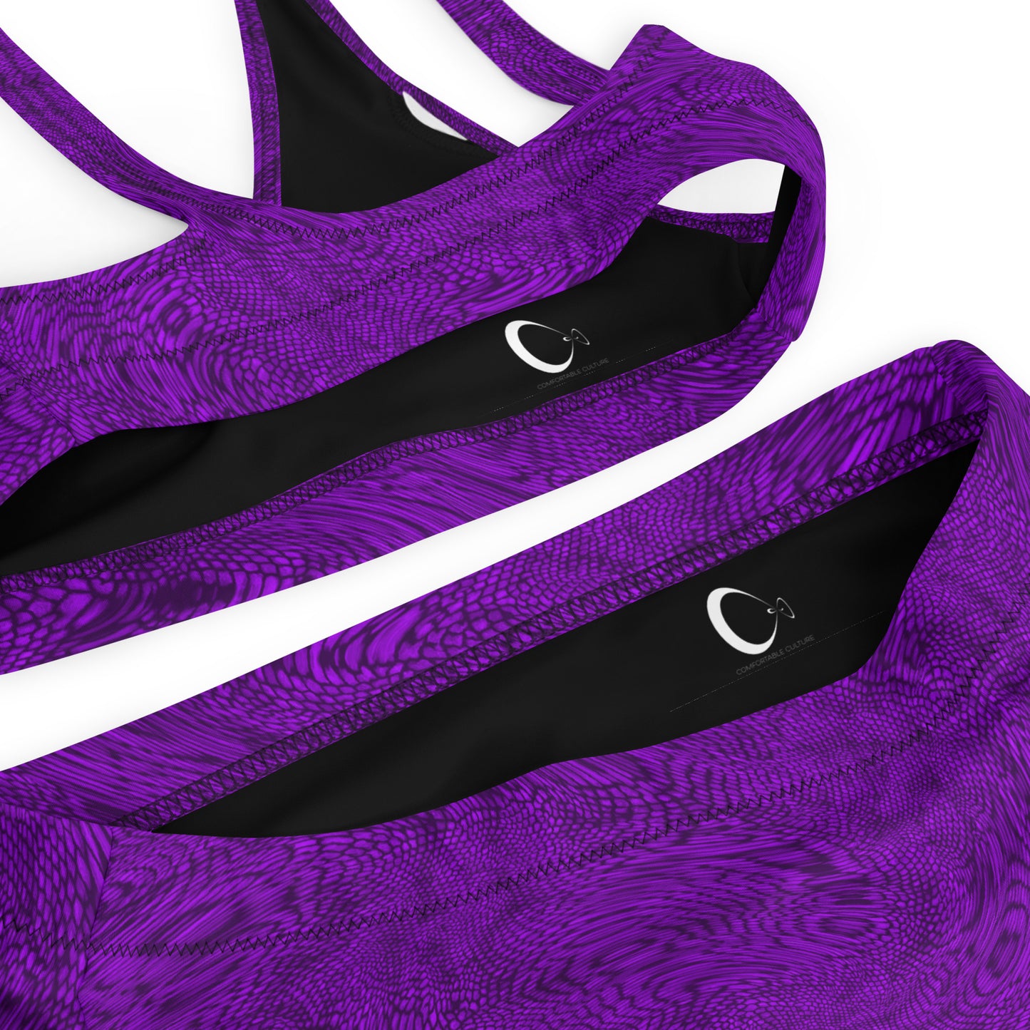 Fractal Bikini (Deep Purple)