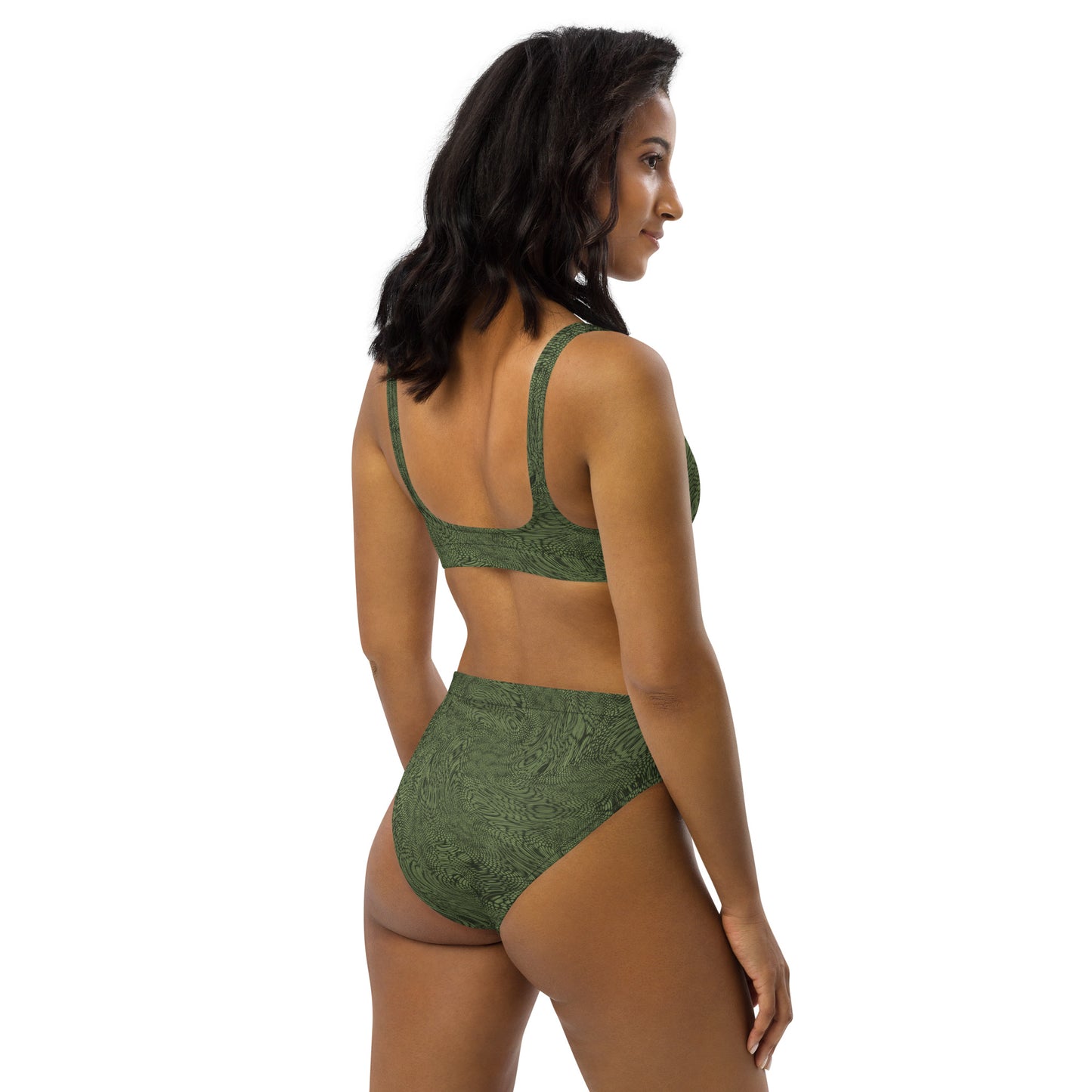Fractal Bikini (Desert Green)