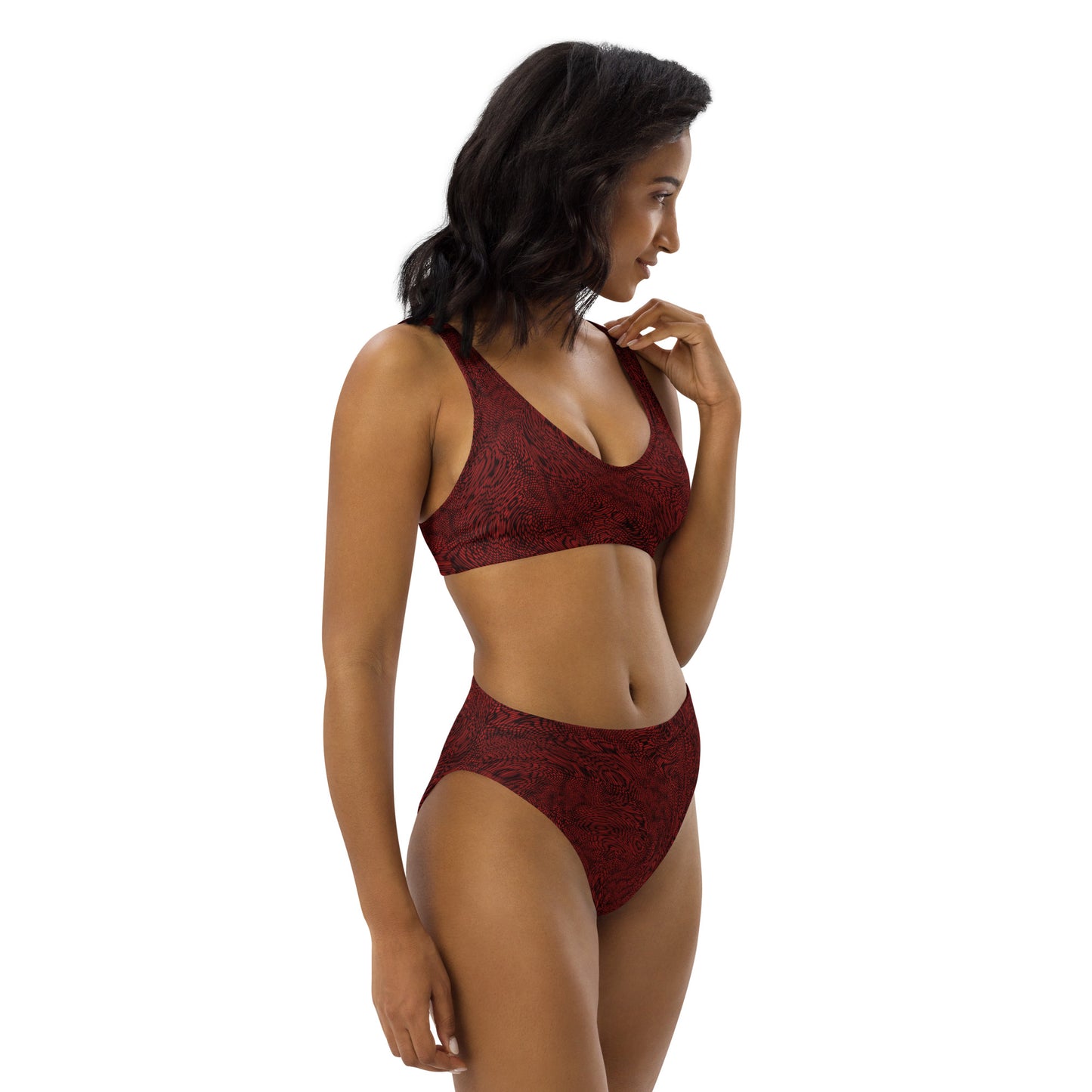 Fractal Bikini (Blood Red)