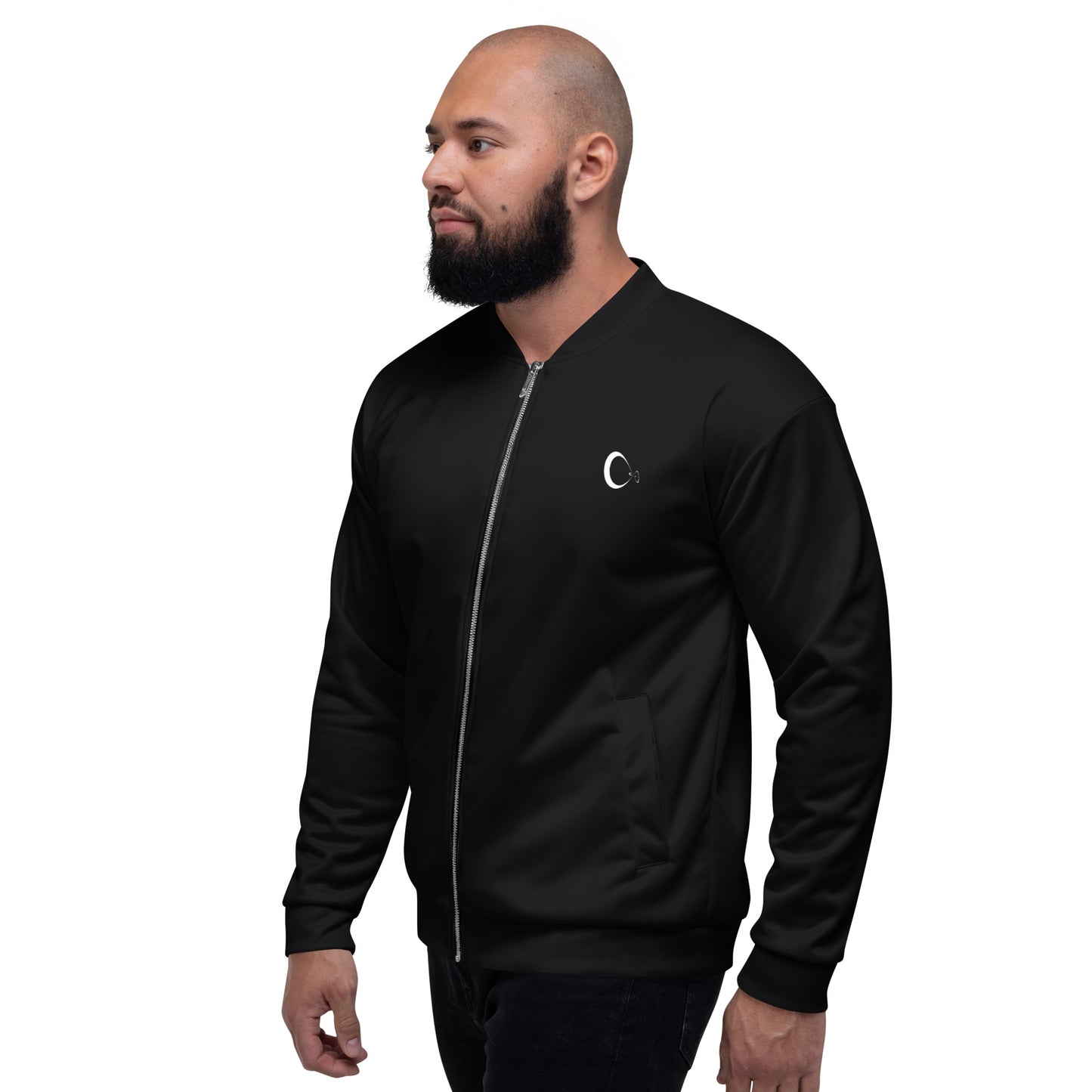 Be Fucking Nice - Black Bomber Jacket (Unisex) - Comfortable Culture - Coats & Jackets - Comfortable Culture