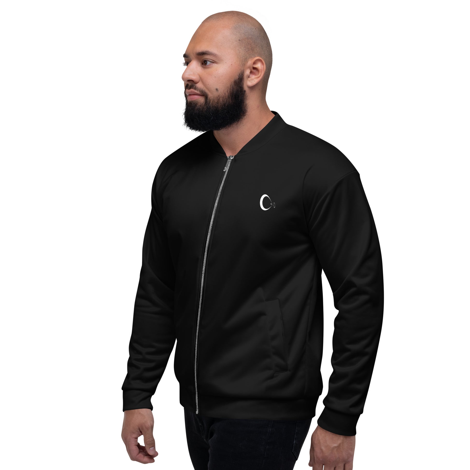 Be Fucking Nice - Black Bomber Jacket (Unisex) - Comfortable Culture - Coats & Jackets - Comfortable Culture