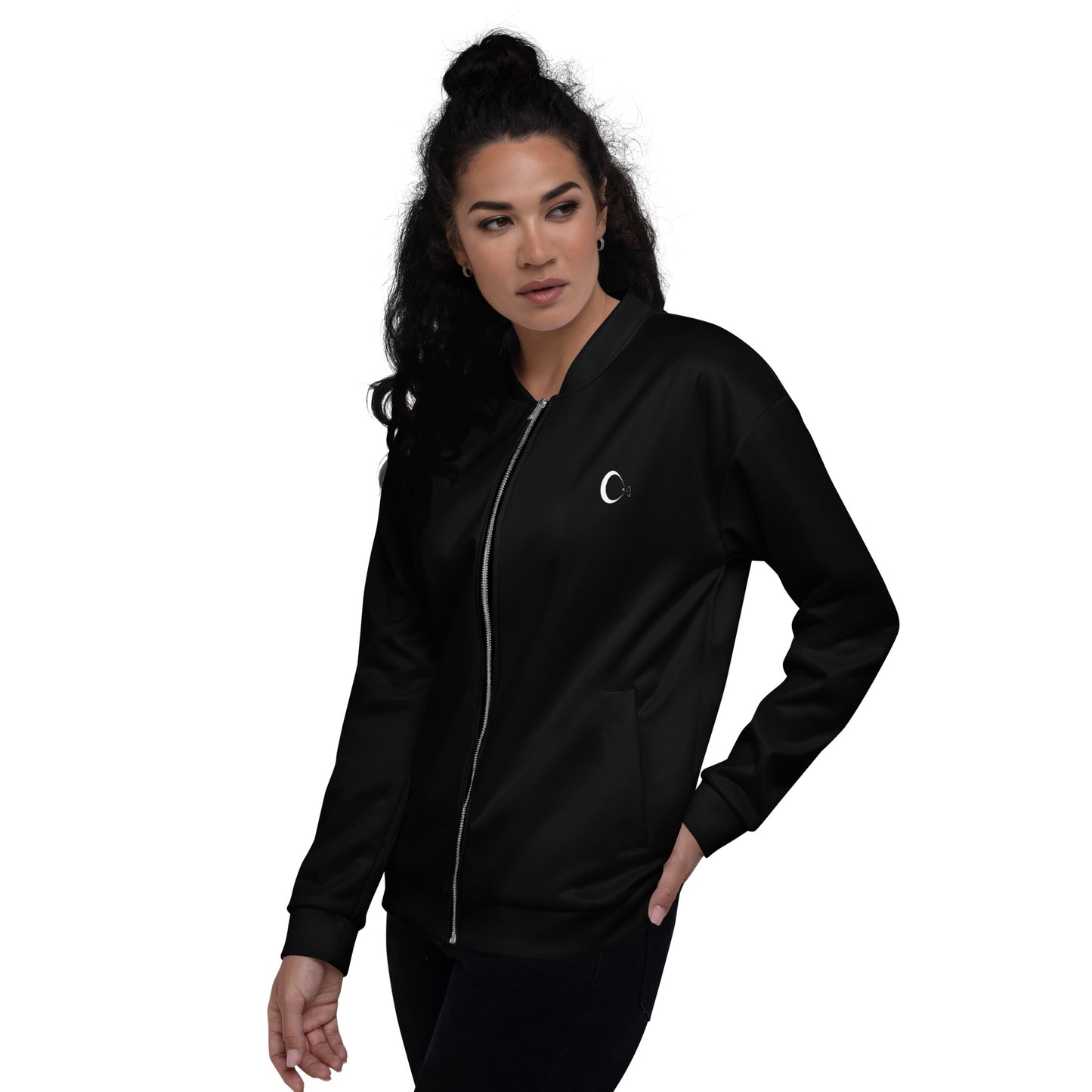 Be Fucking Nice - Black Bomber Jacket (Unisex) - Comfortable Culture - Coats & Jackets - Comfortable Culture