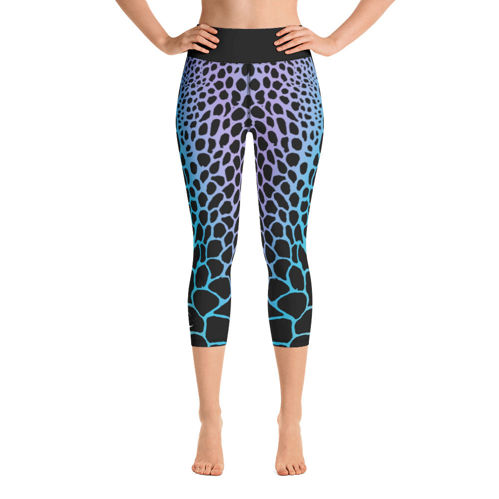 Wild Pastels (Capri Leggings) - Comfortable Culture - XS - Pants - Comfortable Culture