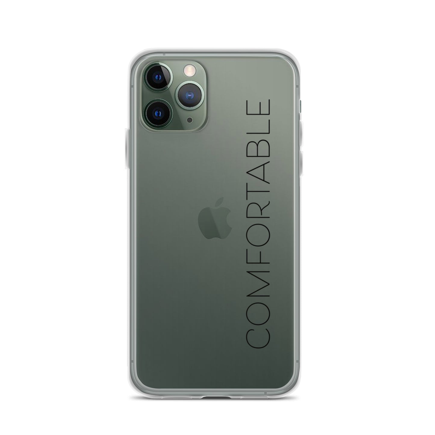 "Comfortable" iPhone Case (Black Text) - Comfortable Culture - iPhone 11 Pro - Mobile Phone Cases - Comfortable Culture
