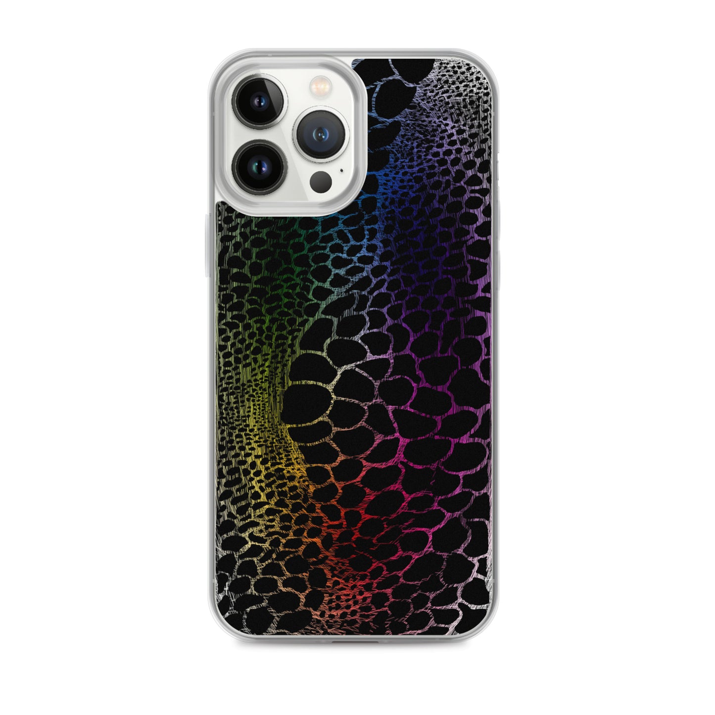 Wild Rainbow Outline (iPhone Case) - Comfortable Culture - iPhone 13 Pro Max - Mobile Phone Cases - Comfortable Culture