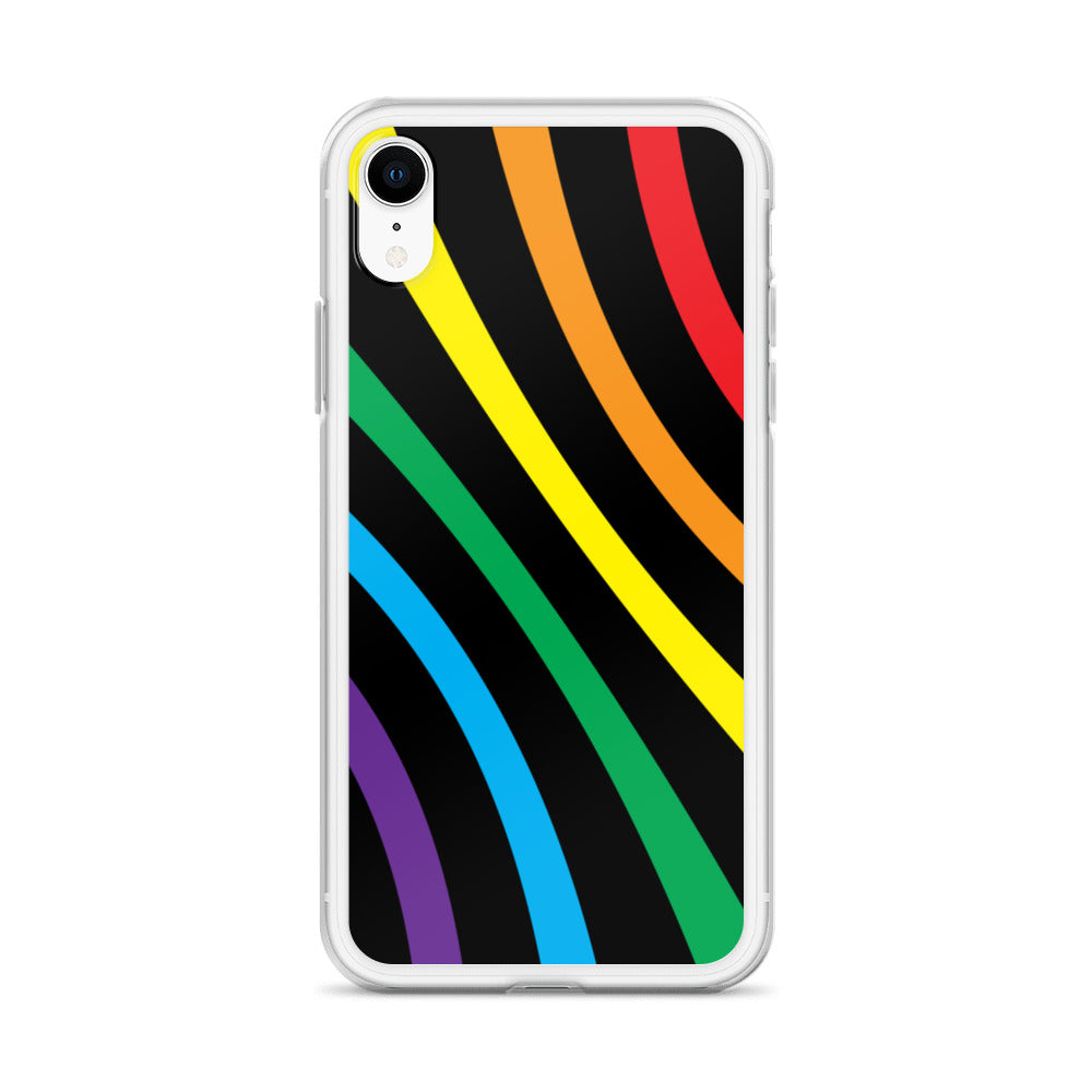 Rainbow Lines iPhone Case - Comfortable Culture - Mobile Phone Cases - Comfortable Culture