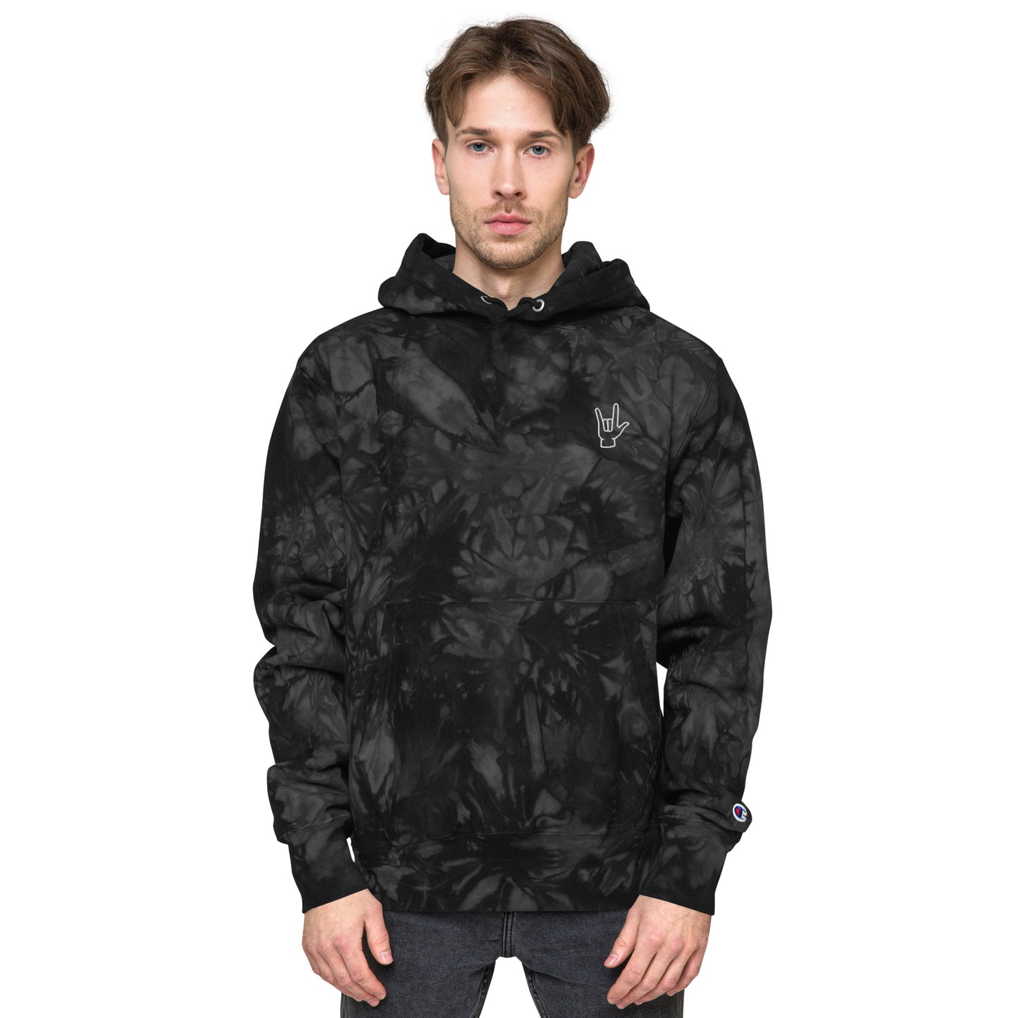 ILY Unisex Champion Tie-dye Hoodie - Comfortable Culture - Coats & Jackets - Comfortable Culture