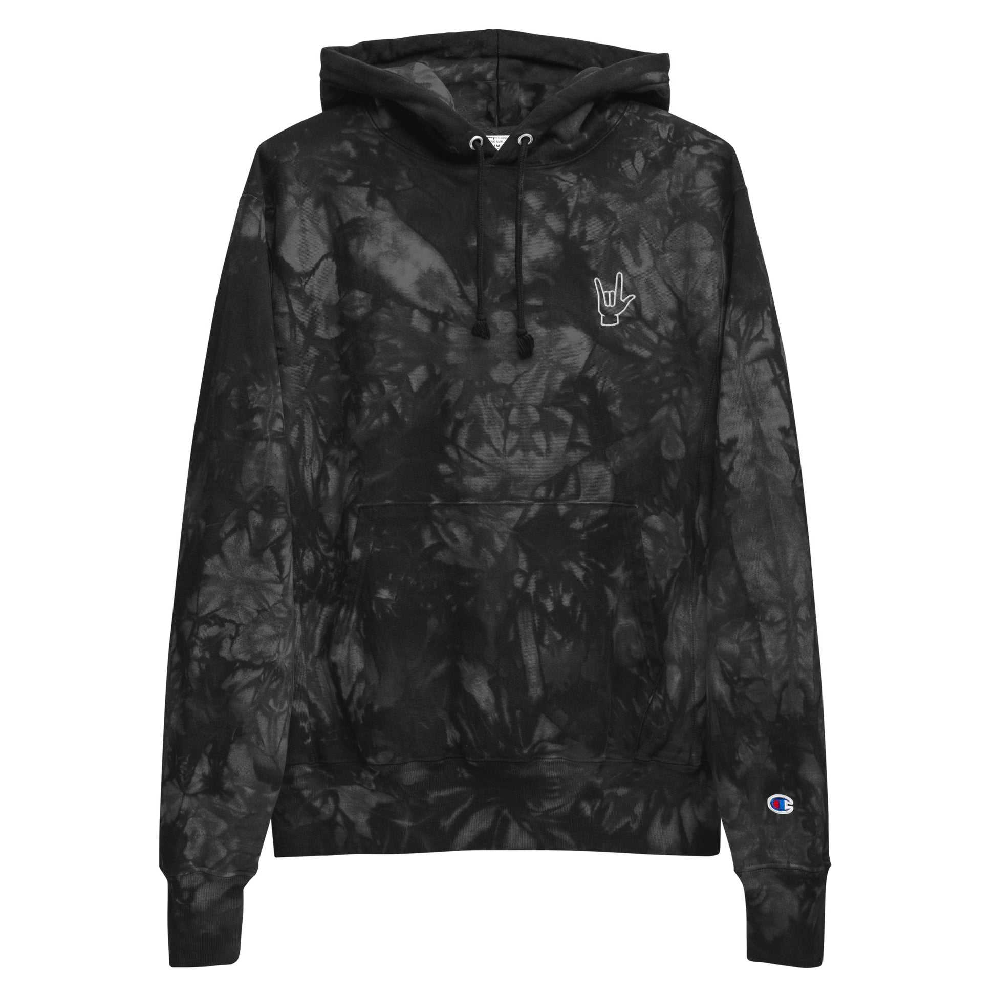 ILY Unisex Champion Tie-dye Hoodie - Comfortable Culture - Coats & Jackets - Comfortable Culture