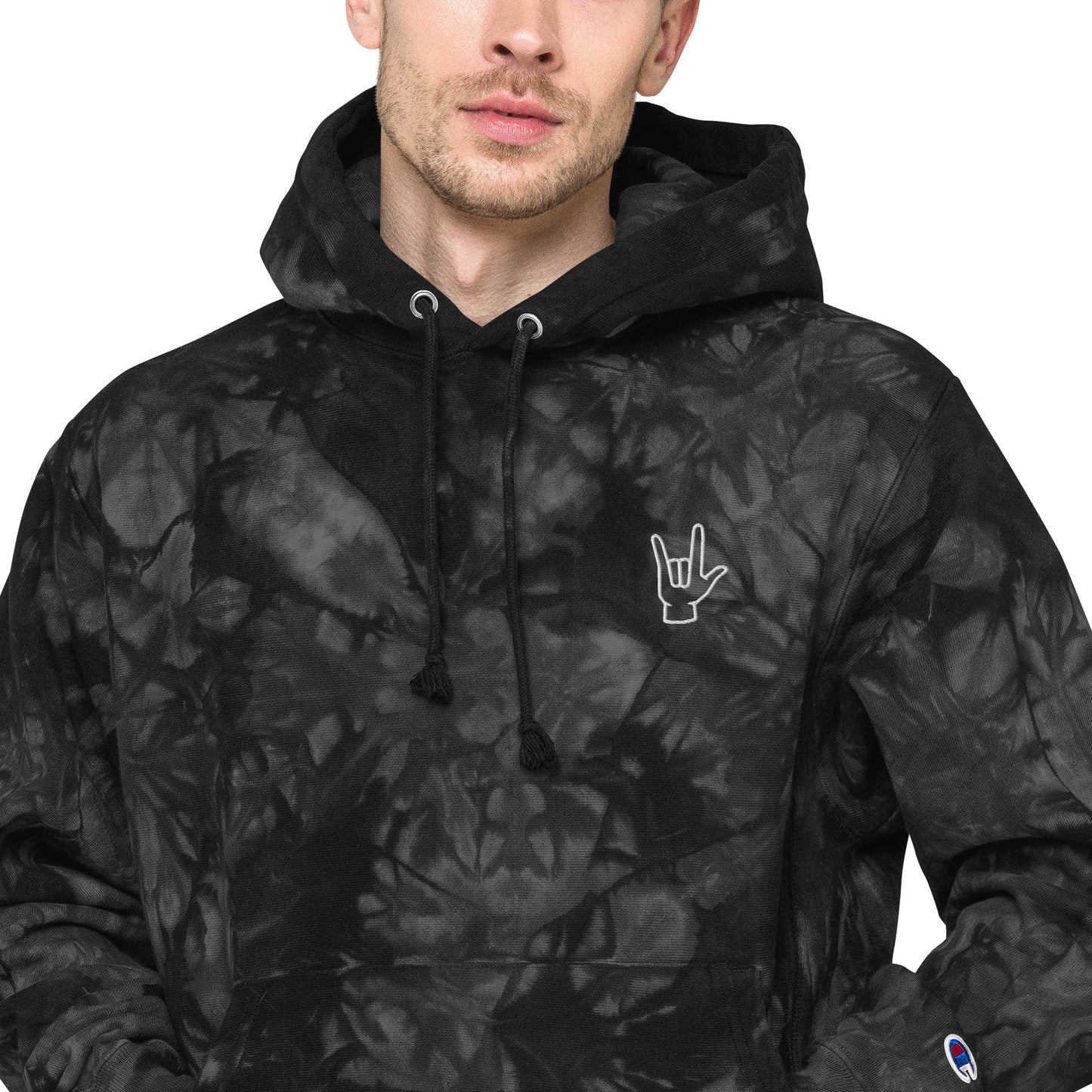ILY Unisex Champion Tie-dye Hoodie - Comfortable Culture - Coats & Jackets - Comfortable Culture