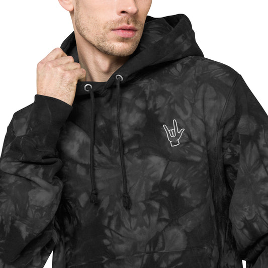 ILY Unisex Champion Tie-dye Hoodie - Comfortable Culture - Coats & Jackets - Comfortable Culture