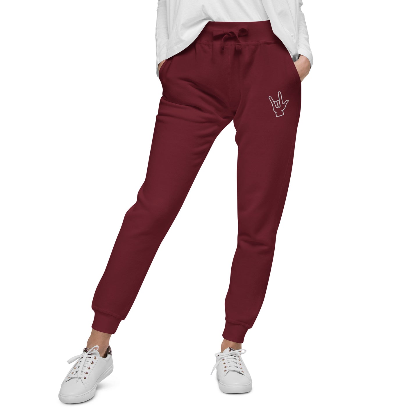 ILY Sweatpants - Comfortable Culture - Maroon / M - Pants - Comfortable Culture