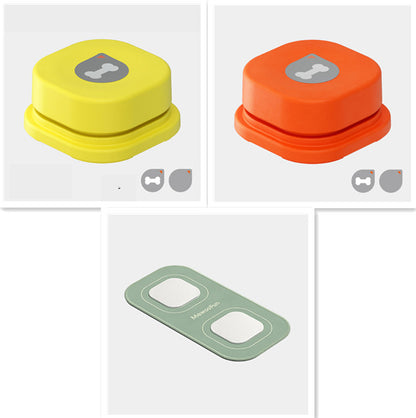 Recordable, Easy-to-Use Talking Toy for Dogs and Cats, Interactive Pet Communication Buttons in 4 Colors