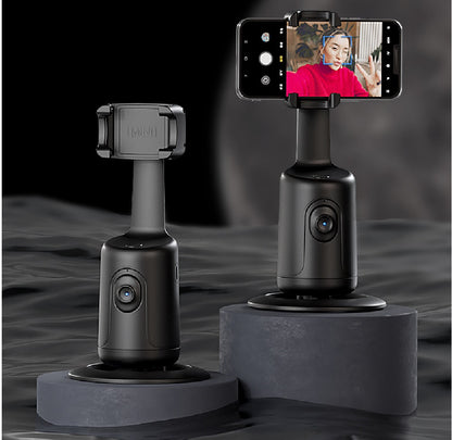 AI-Powered 360° Auto Face-Tracking Smartphone Gimbal: The Ultimate Vlog & Live Stream Companion