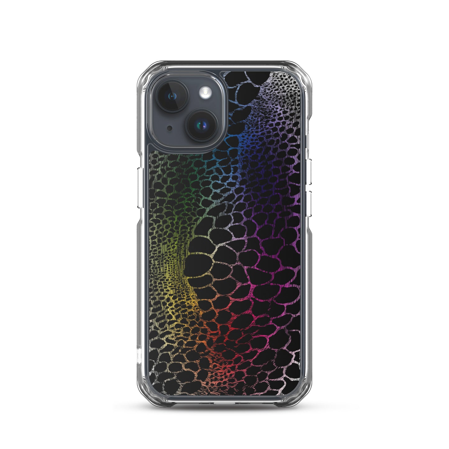 Wild Rainbow Outline (iPhone Case)