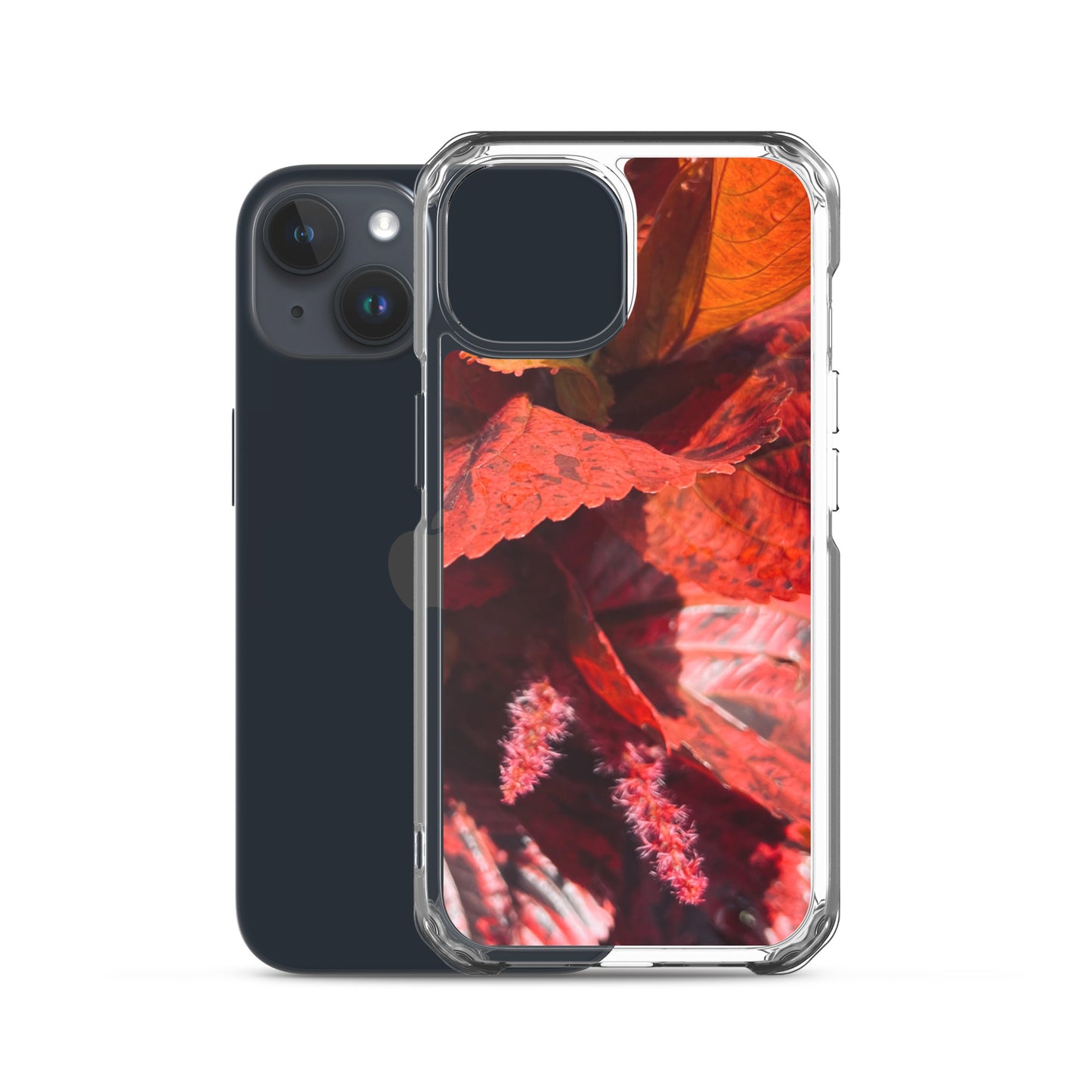 Red Plant Close-up (iPhone Case)