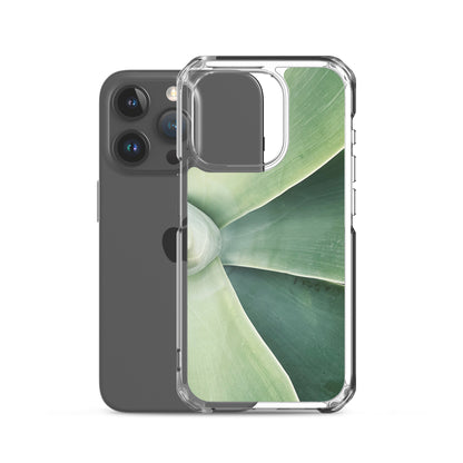 Green Leaf Split (iPhone Case)