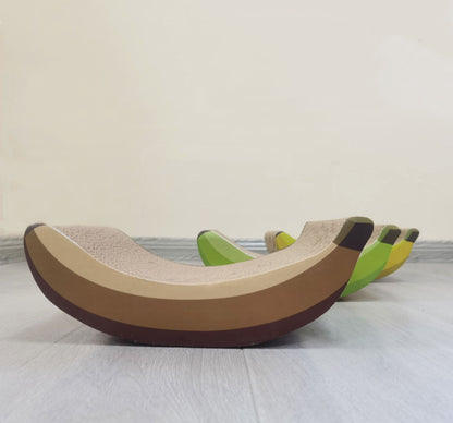 Adorable Banana-Shaped Cat Scratching Board: Durable Corrugated Paper Claw Care - Fun & Functional