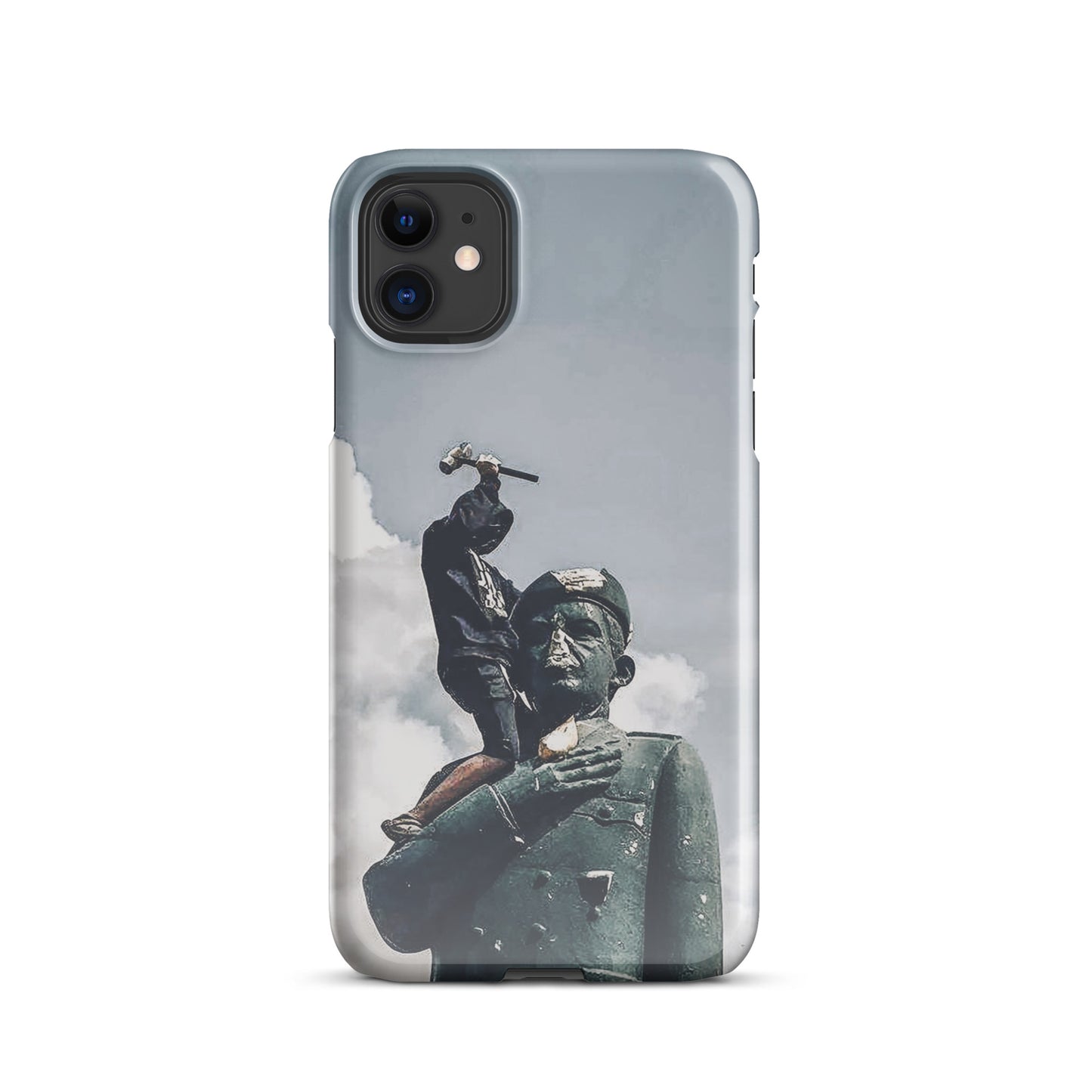 HASTA EL FINAL - Venezuela's Iconic Chavez Statue Takedown iPhone Case