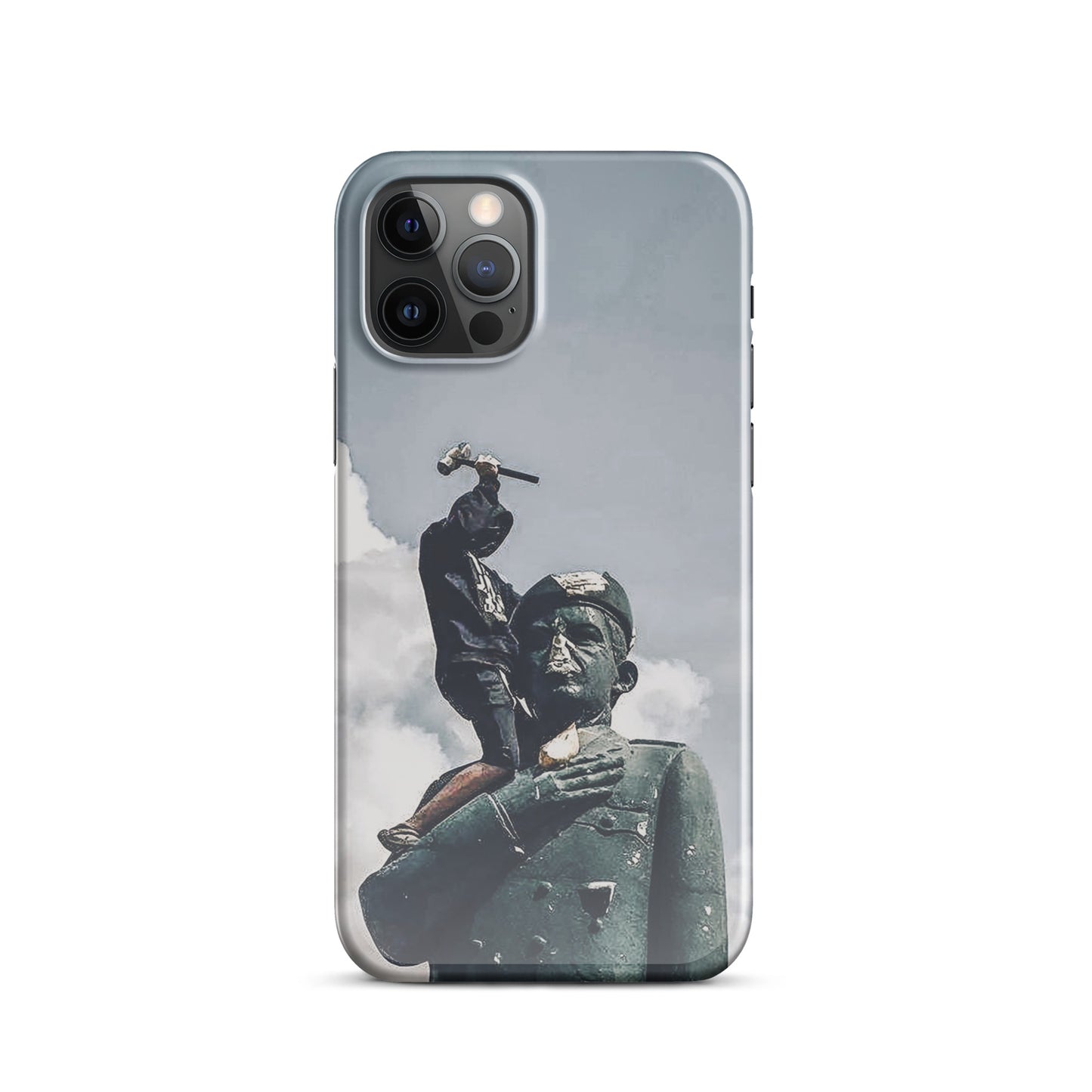 HASTA EL FINAL - Venezuela's Iconic Chavez Statue Takedown iPhone Case