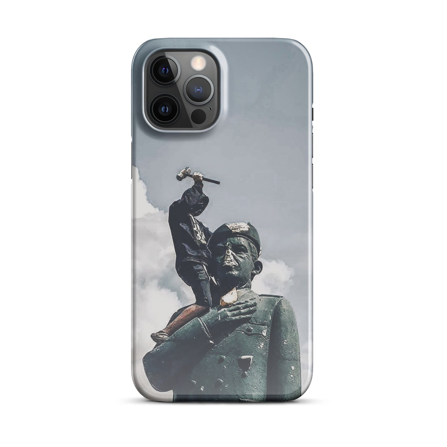 HASTA EL FINAL - Venezuela's Iconic Chavez Statue Takedown iPhone Case