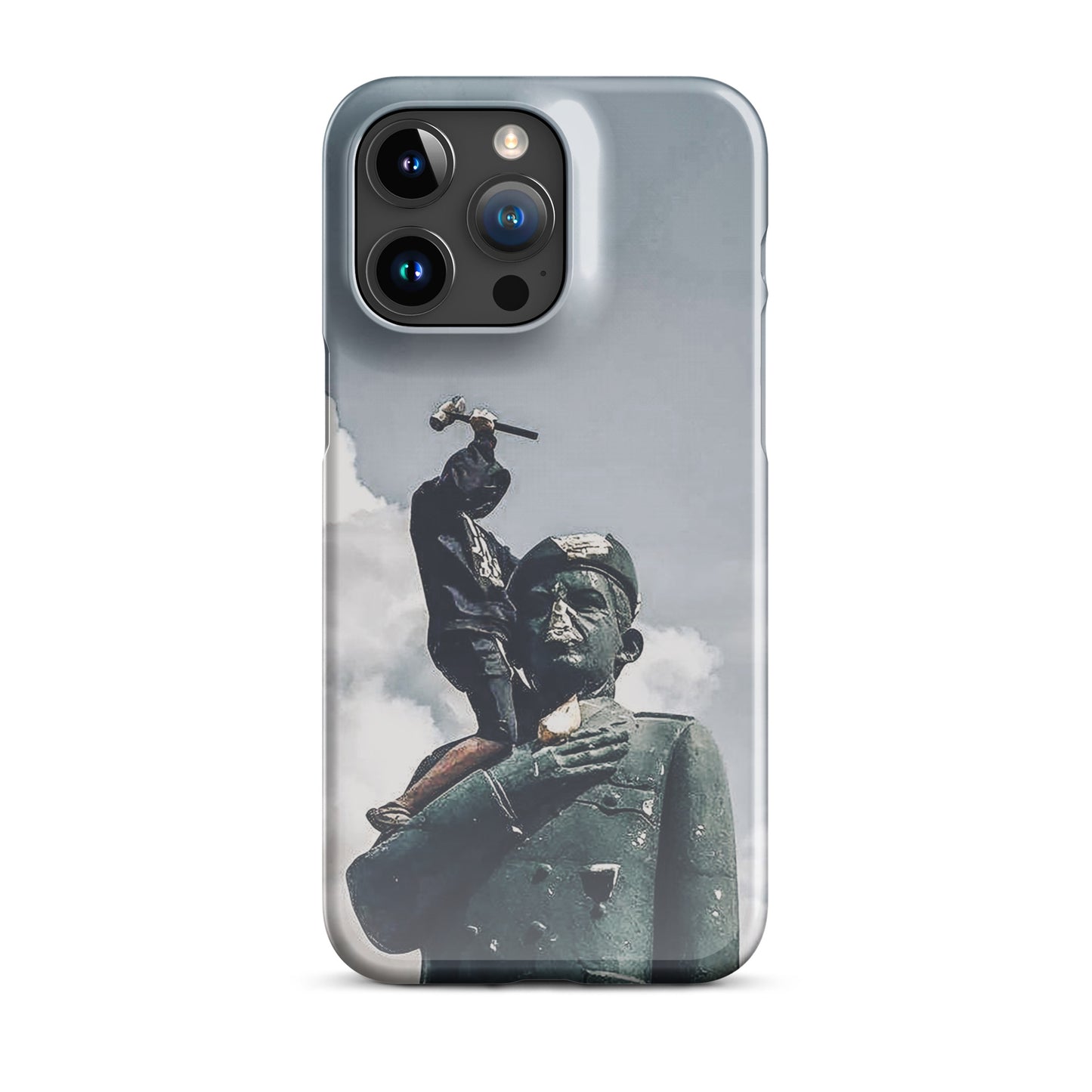 HASTA EL FINAL - Venezuela's Iconic Chavez Statue Takedown iPhone Case