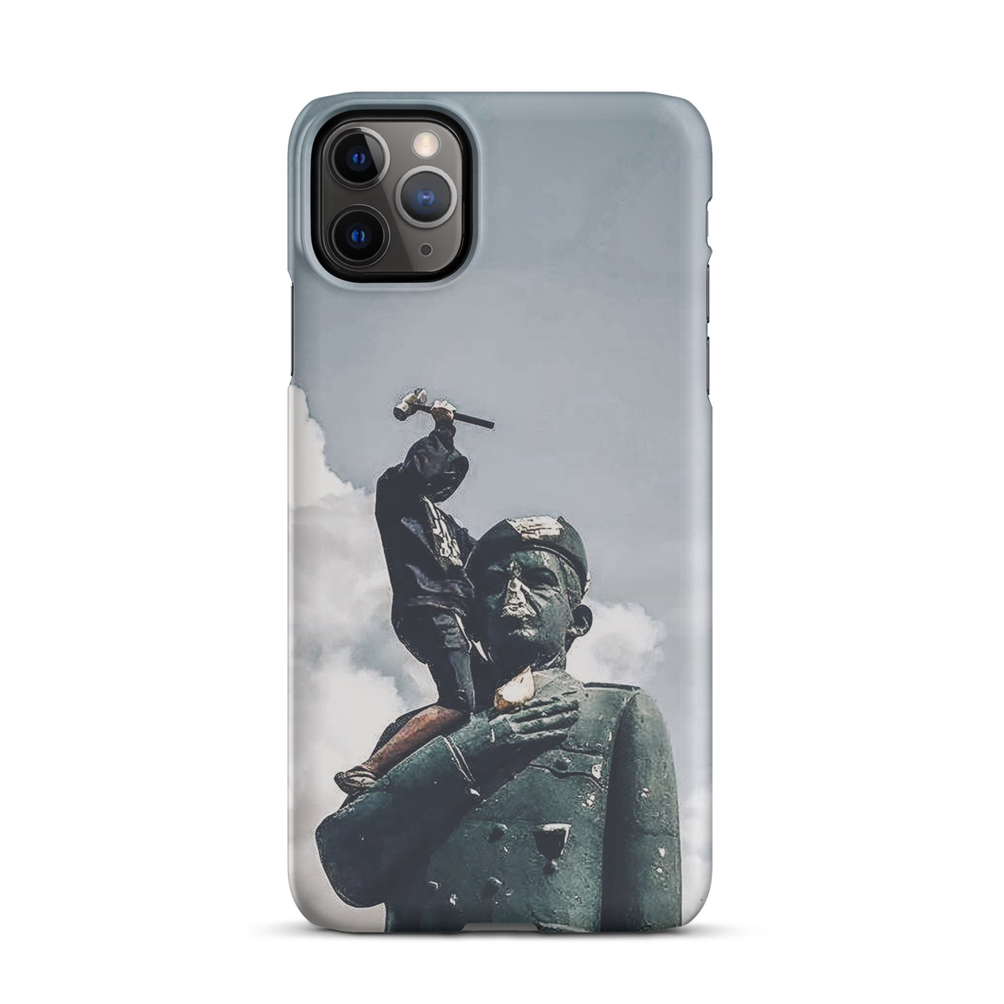 HASTA EL FINAL - Venezuela's Iconic Chavez Statue Takedown iPhone Case